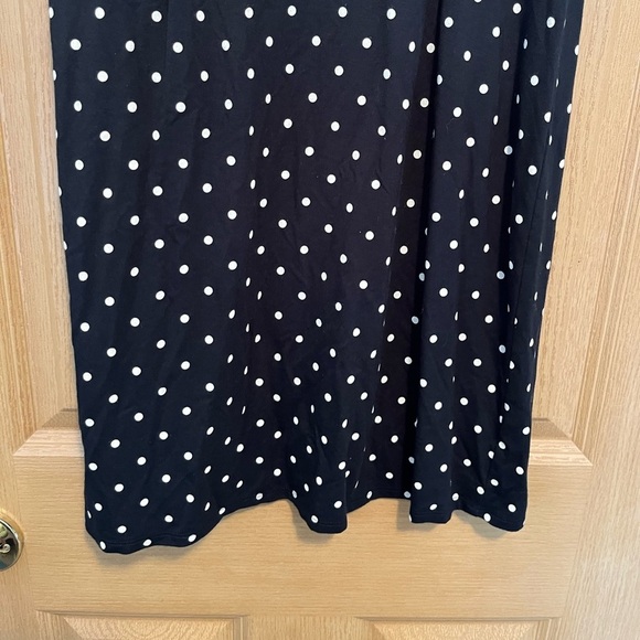 Ann Taylor Polka Dot Navy Dress - Picture 11 of 13